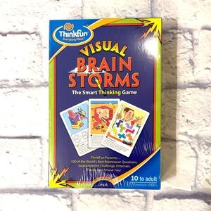 Visual Brain Storms The Smart Thinking Game ThinkFun New Sealed Box